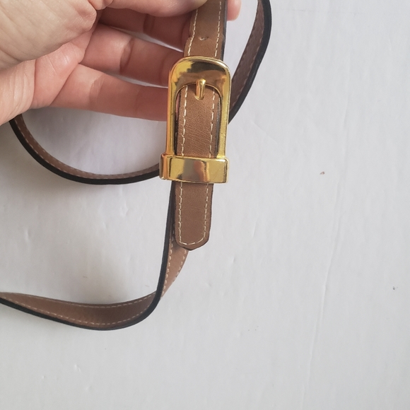 Aldana Made in Italy Leather Shoulder Camera Bag P - Picture 3 of 11